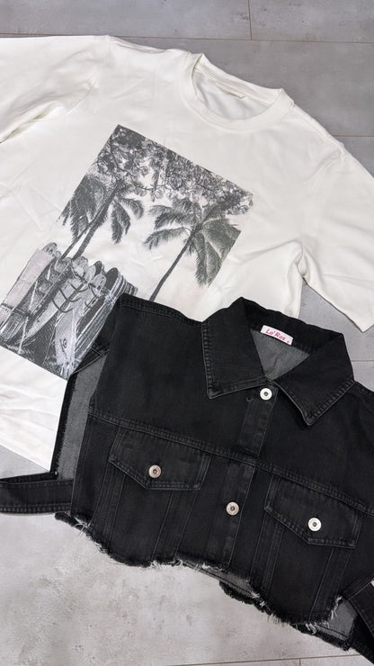 T-Shirt and Jean Top Set | Keekaty's